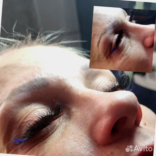 Наращивание ресниц на дому