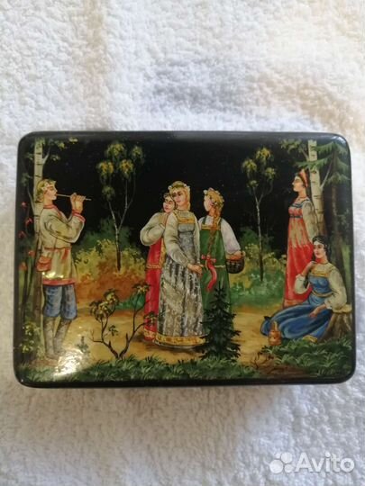 Шкатулки СССР, Палех, Мстера. Лак