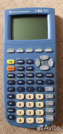 Калькулятор Texas Instruments TI 82 stats