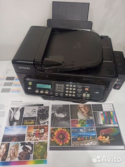 Мфу Epson L555 с WiFi и снпч