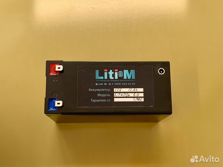 Lifepo4 аккумулятор 12В