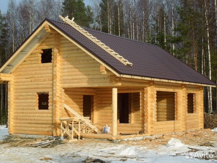 Сруб для дома, бани, дачи
