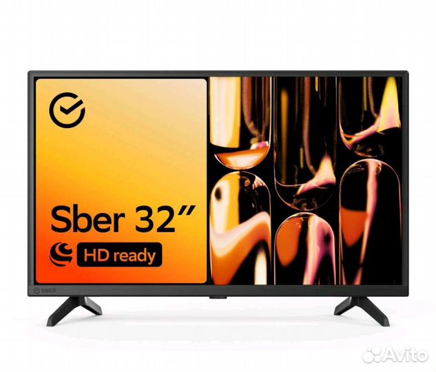 Smart Телевизор Sber SDX-32H2012B 32