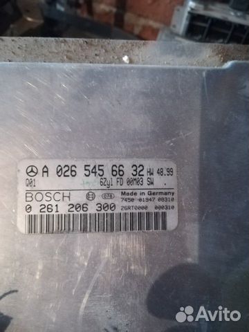 Блок эбу Mercedes-benz w220