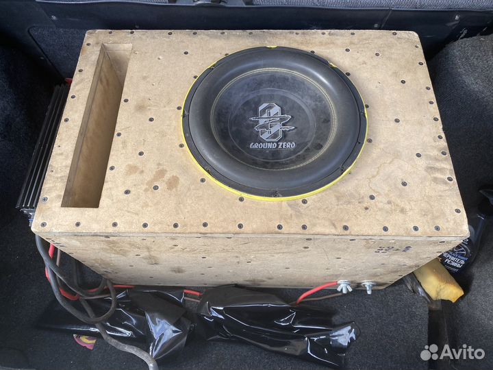 Сабвуфер и усилитель