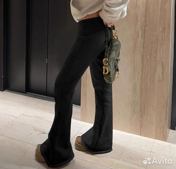 Брюки клеш женские