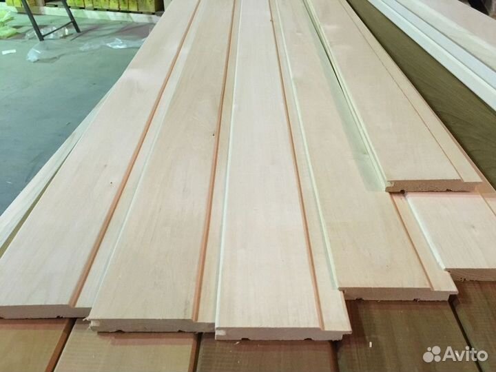 Доска Вагонка : сорт С, евро, ель, 14x96x6, c прои