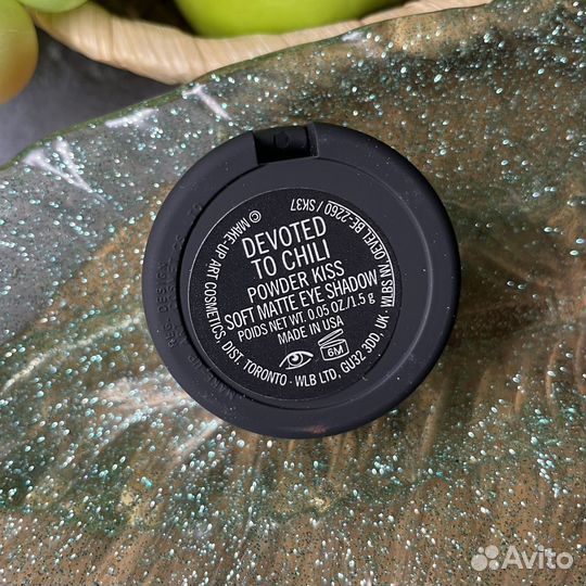 MAC Powder Kiss Soft Matte # Devoted To Chili Тени