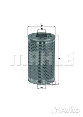 Фильтр масляный ox96d Mahle/Knecht
