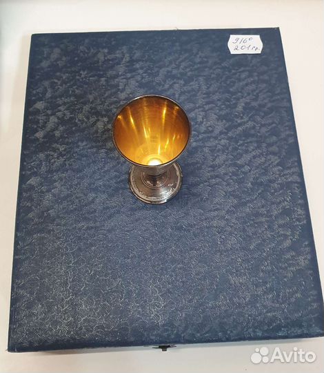 Наборы рюмки, ложки серебро СССР