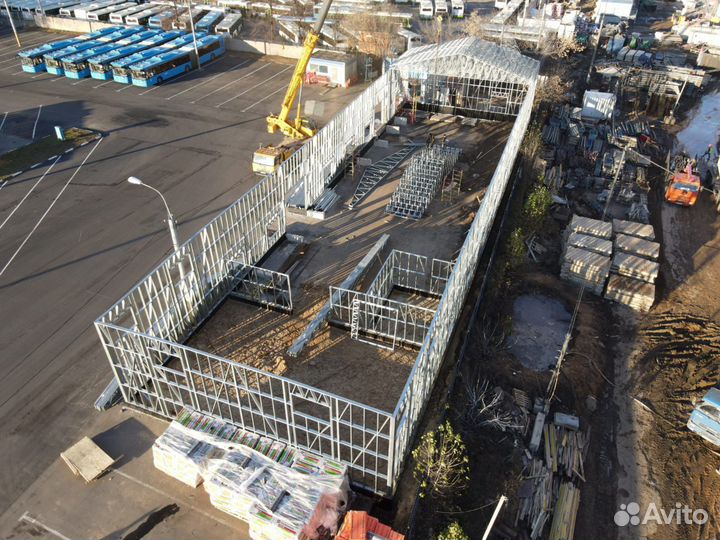 Быстровозводимые ангары здания склады ангар