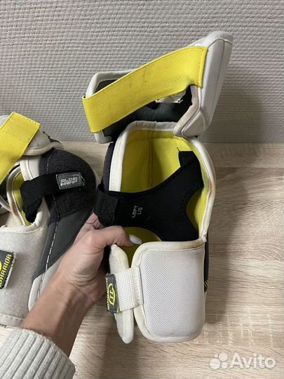 Налокотники хоккейные взрослые Warrior SR L