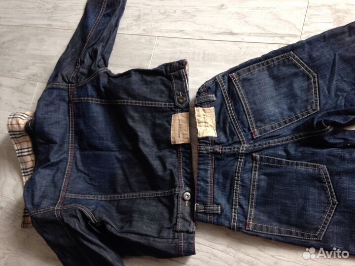 Костюм на мальчика джинсовый Burberry