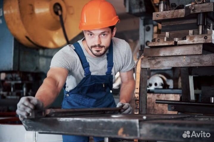 Слесарь на завод, вахта, без опыта, жилье/авансы