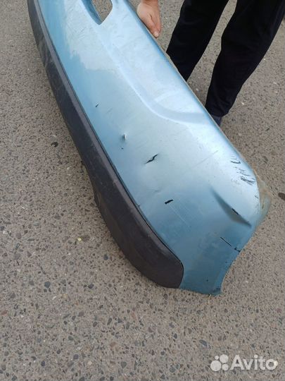 Бампер задний hyundai getz