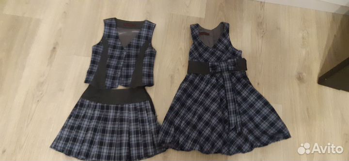 Школьная форма для первоклашки. 30размер