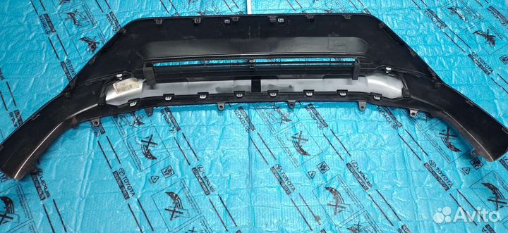 Бампер передний Рав 4 50 нижняя часть в сборе бу