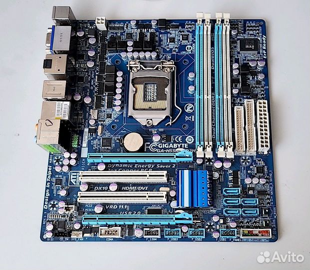 Материнская плата с процессором intel core i5-650