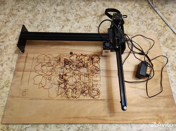 Лазерный гравировальный станок neje Master 2S plus