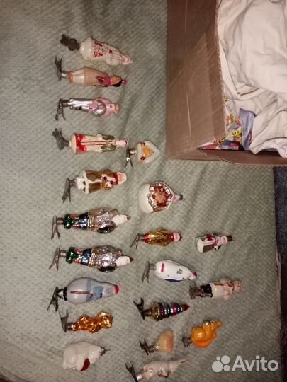 Елочные игрушки СССР