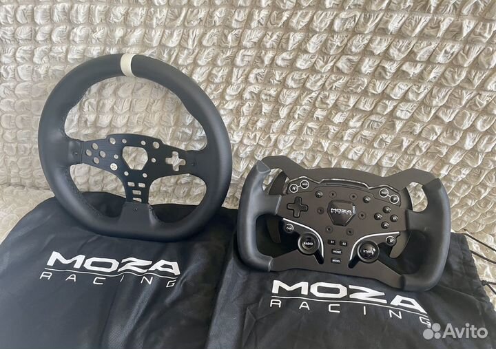 Комплект Moza r5 + штурвал moza