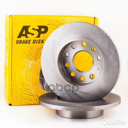 Диск тормозной зад 410228 ASP