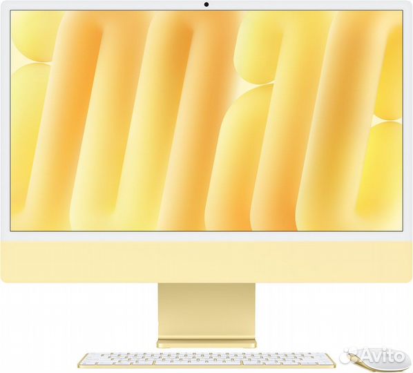 iMac 24, M4, 32/512 гб, Yellow, Z1EL000DT