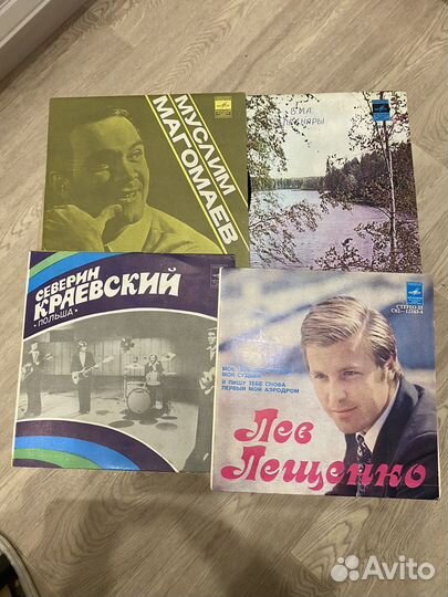 Виниловые пластинки СССР
