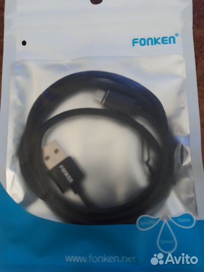 Кабель Fonken магнитный с передачей данных(micro u