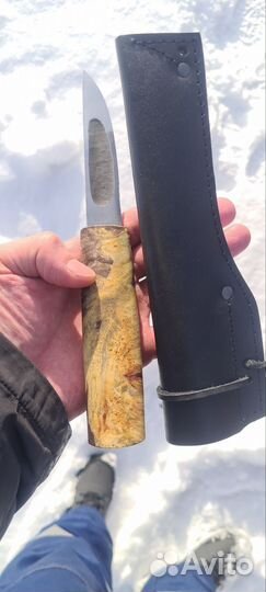 Нож якутский охотничий