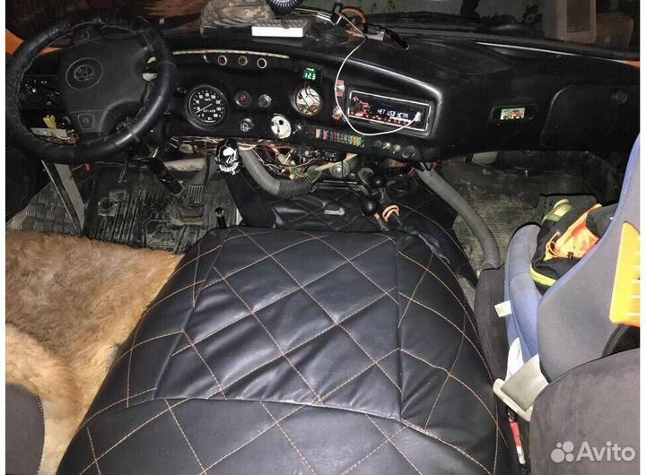 Утеплитель капота УАЗ 452, Буханка черный ромб