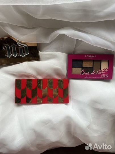 Urban decay палетка, estee lauder лимитка,bourjois