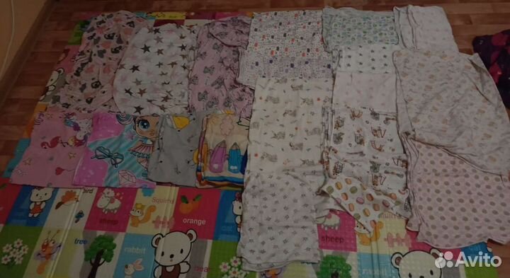 Пелёнки и одеяло пакетом