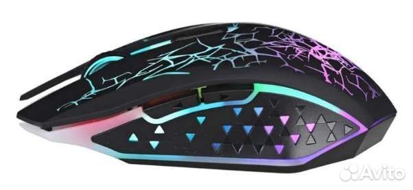 Новая беспроводная мышь с подсветкой