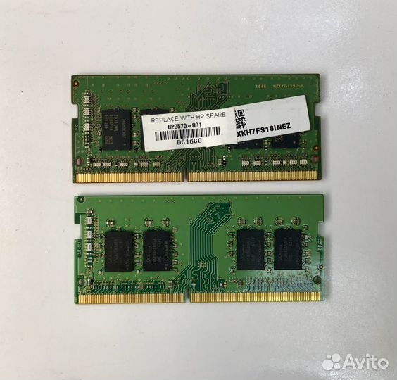 Samsung/Hynix DDR4 8GBx2 2400MHz SODimm