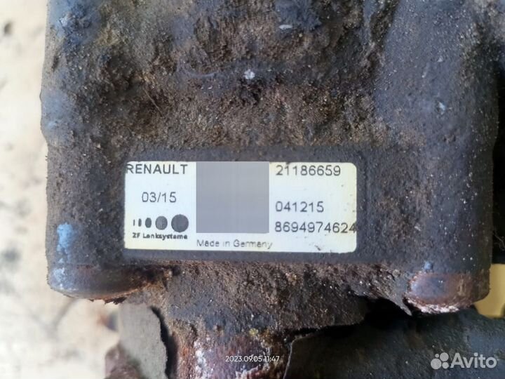 21186659 Насос гидроусилителя Renault T