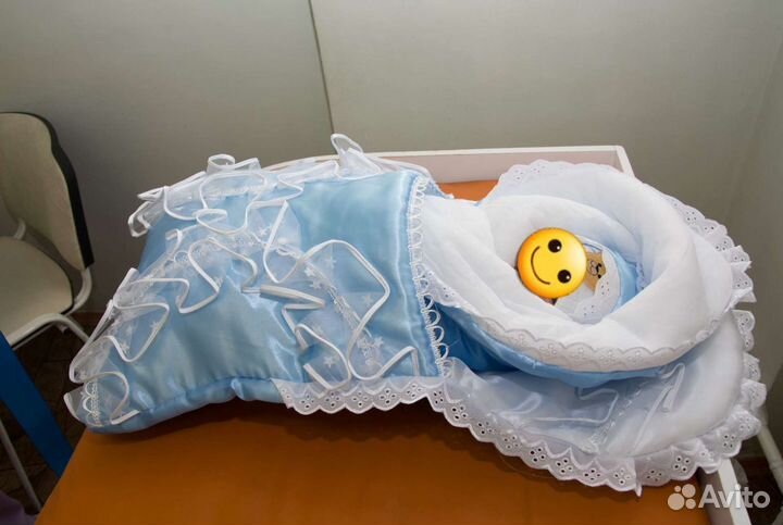 Конверт на выписку для мальчика осень