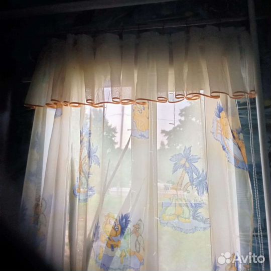 Тюль в детскую комнату