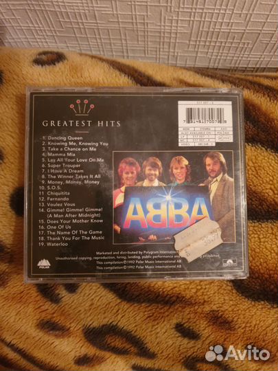 Abba gold greatest hits CD