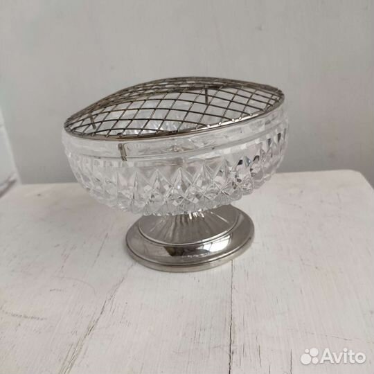 Ваза хрустальная rose bawl