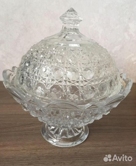 Ваза конфетница с крышкой