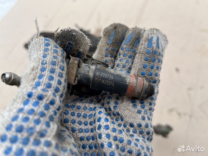 Рампа форсунки ваз 2114