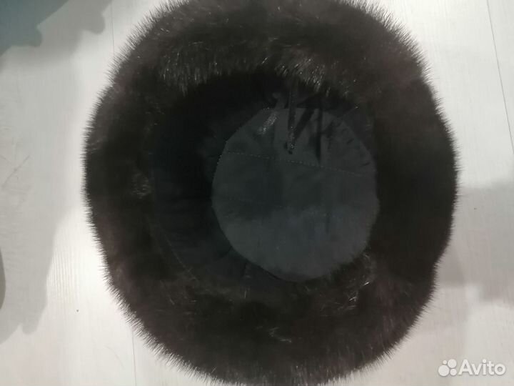 Норковая шапка мужская