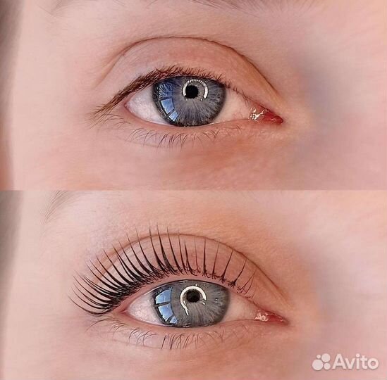 Ламинирование ресниц и бровей