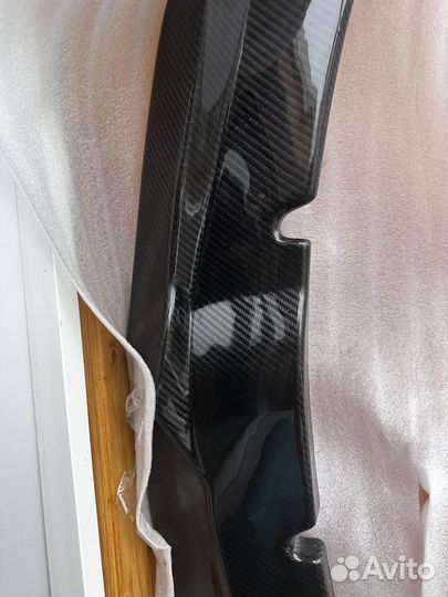 Губа на передний бампер х5 f15/f85