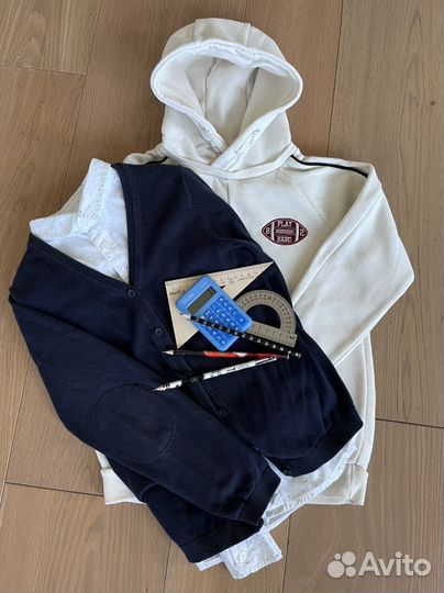 Детские вещи (3 шт) на мальчика 140