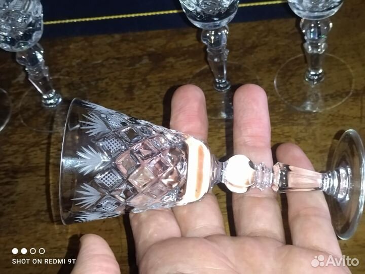 Рюмки хрустальные СССР