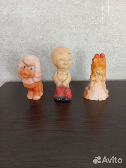 Игрушки из пластмассы СССР