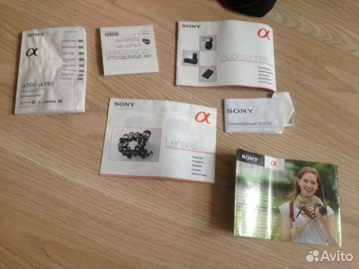 Зеркальный фотоаппарат Sony dslr-A500