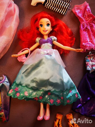 Кукла Ариэль Дисней с одеждой